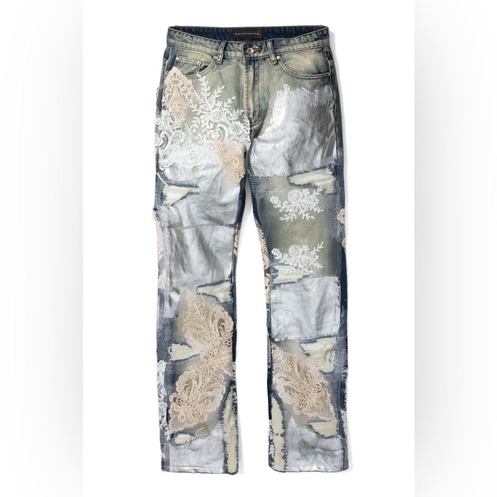 Metal Lace Denim ‘Who Decides War’